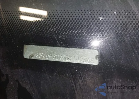 2011 Ford Crown Victoria Police Interceptor from USA, damaged, VIN 2FABP7BV6BX149366